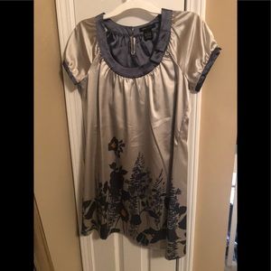 BCBG satin dress